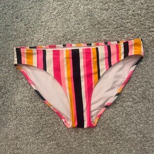 Aerie Colorful Striped Bikini Bottoms